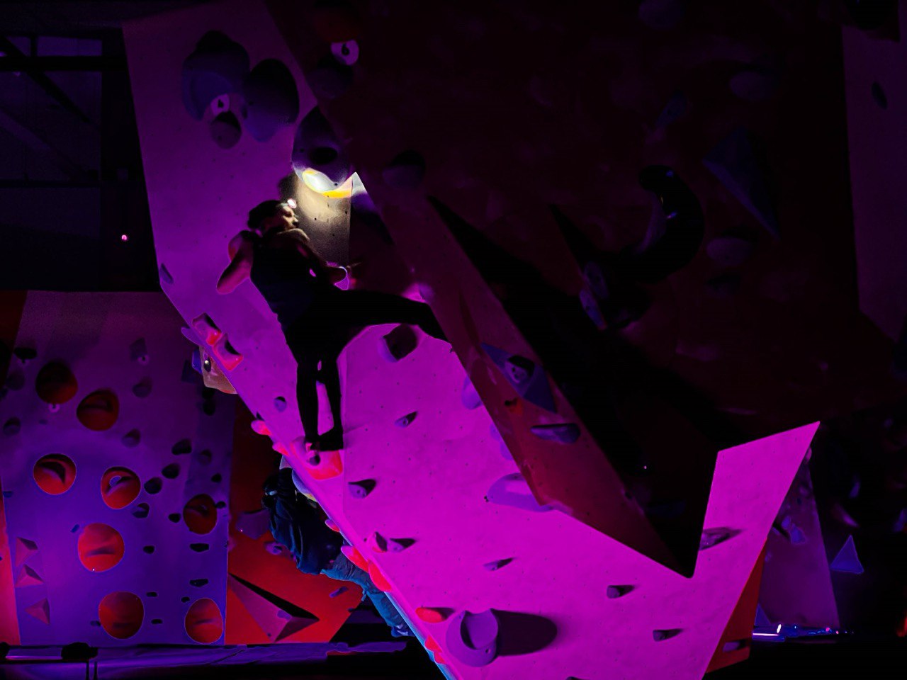 Museumsnacht: Climbing in the dark