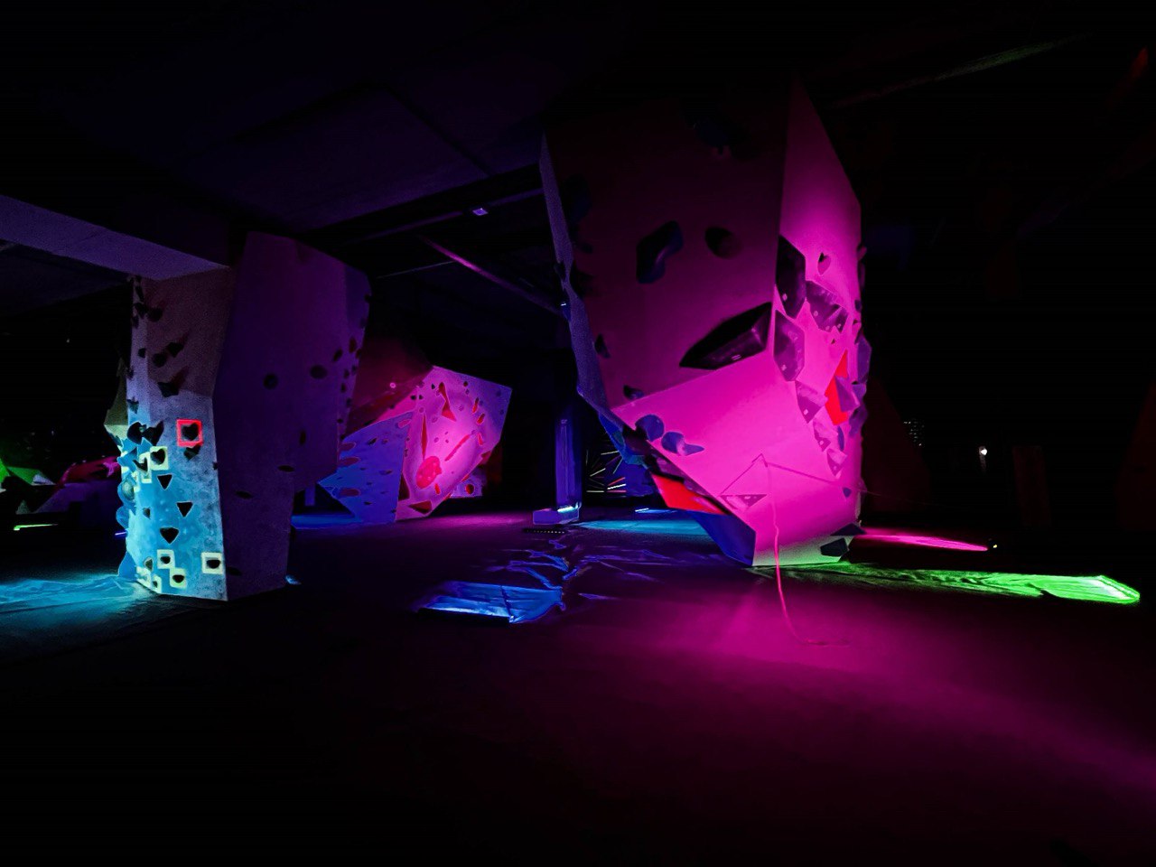 Museumsnacht: Climbing in the dark