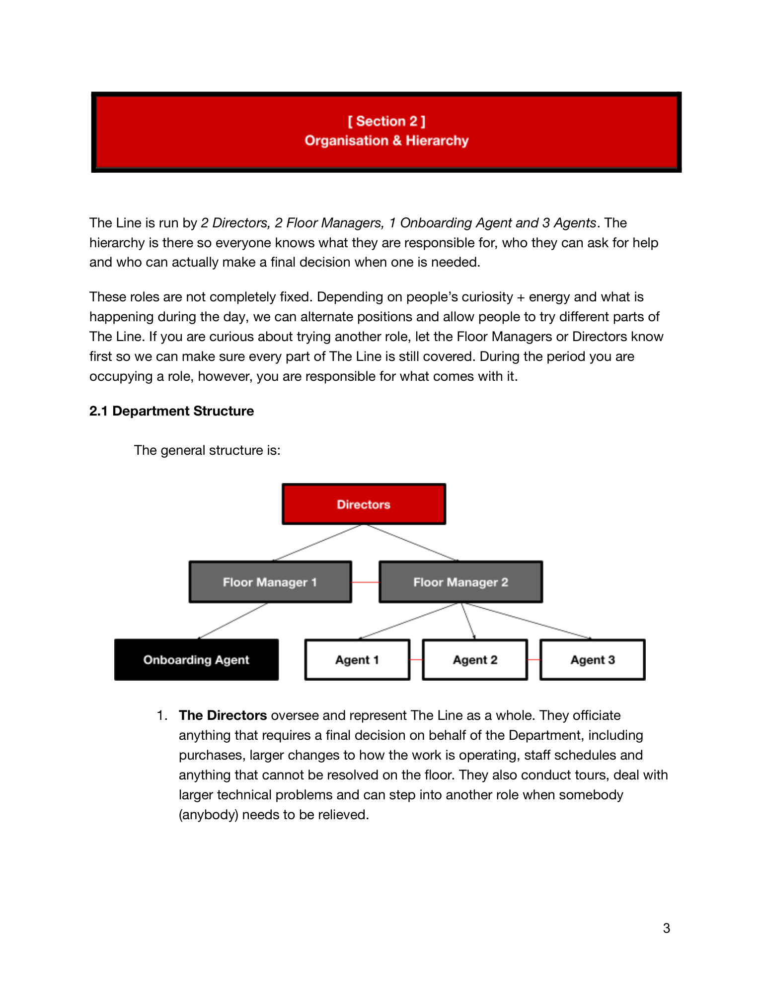 The Line manual, page 5 of 90.