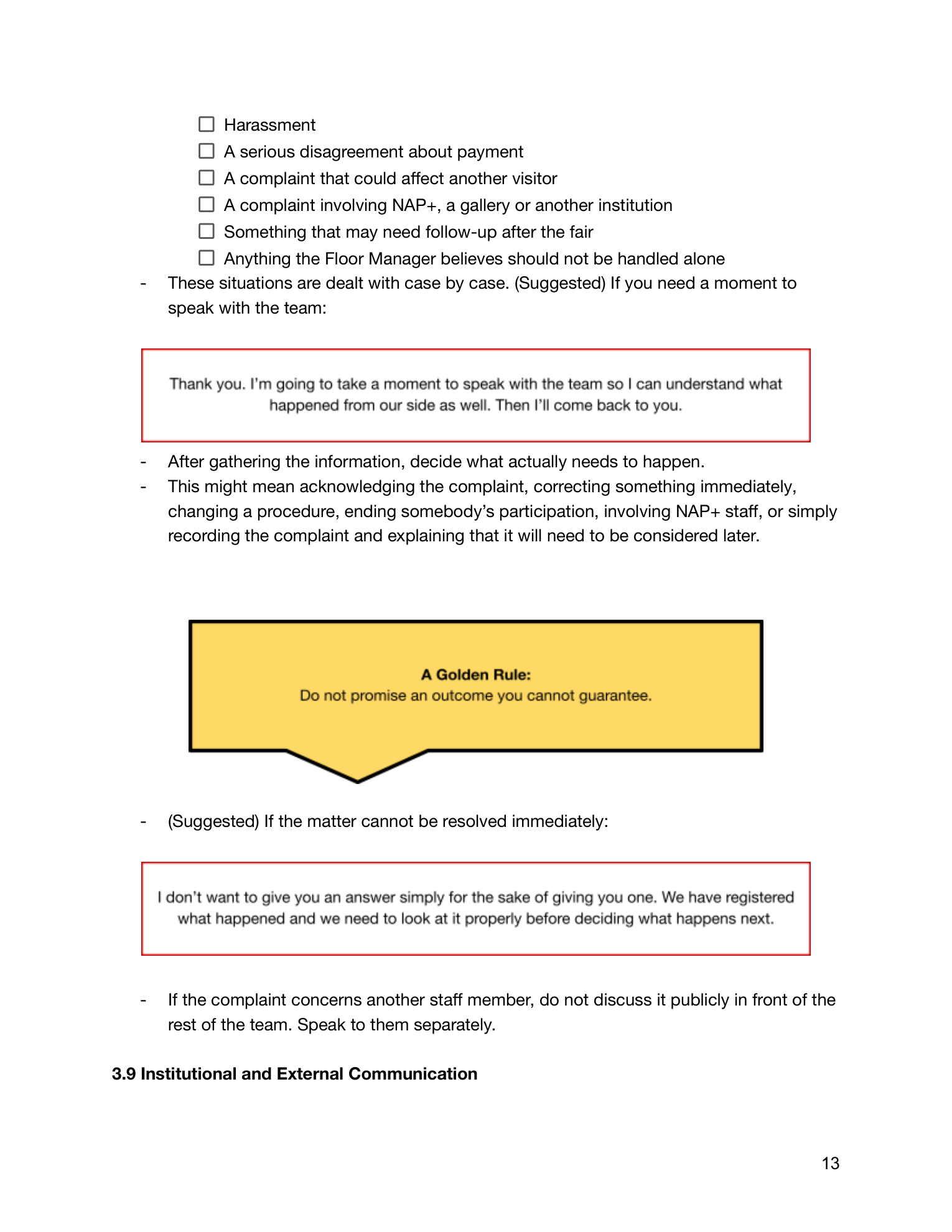 The Line manual, page 15 of 90.