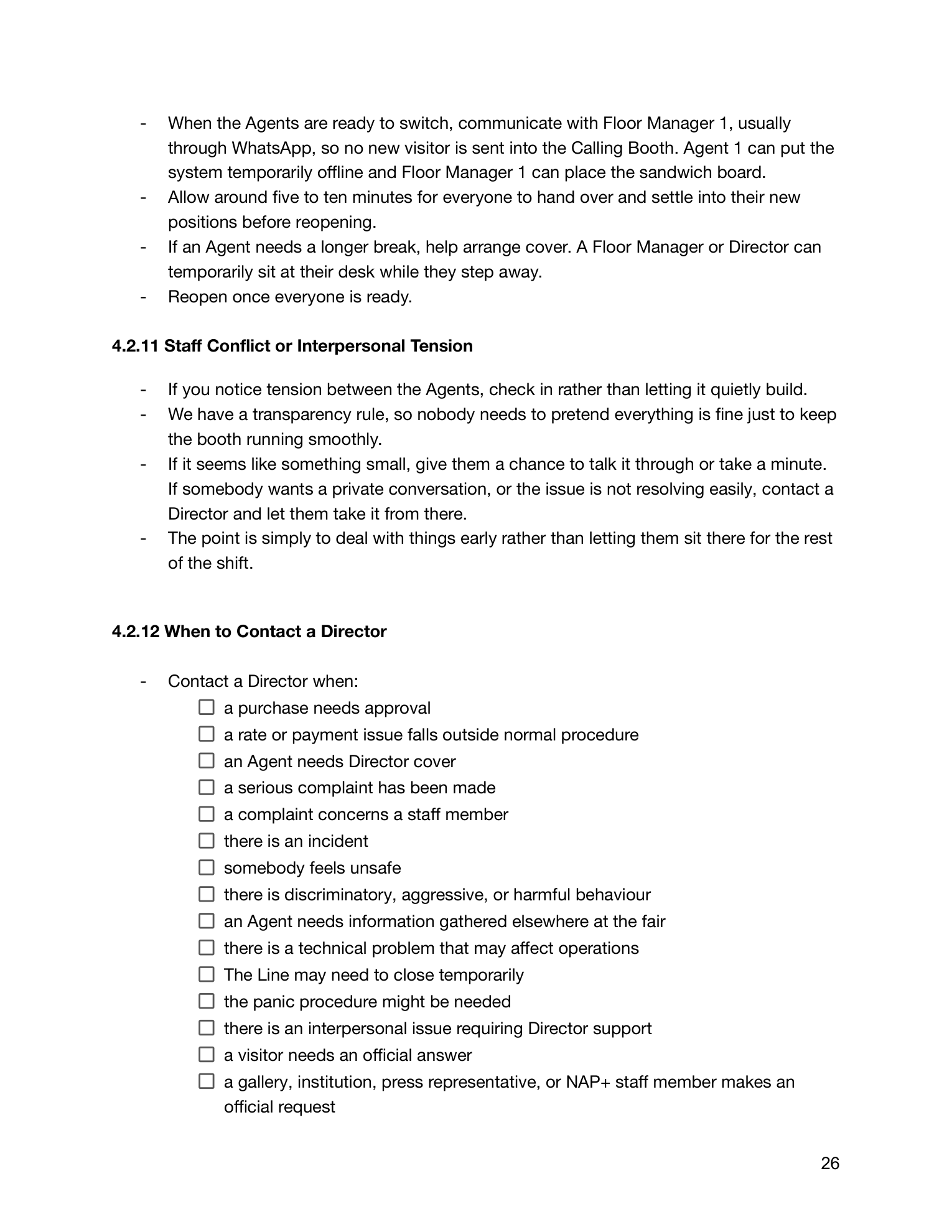 The Line manual, page 28 of 90.