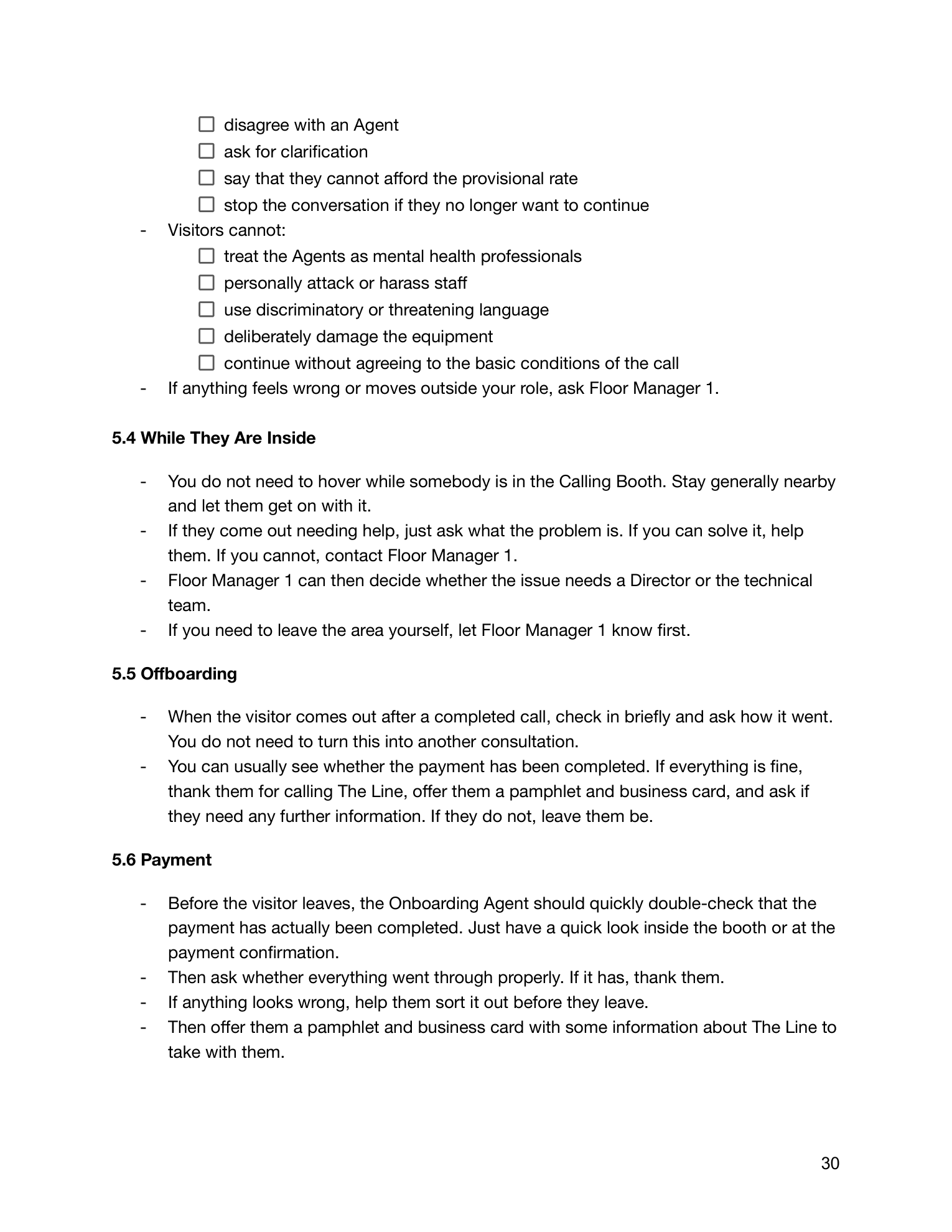 The Line manual, page 32 of 90.