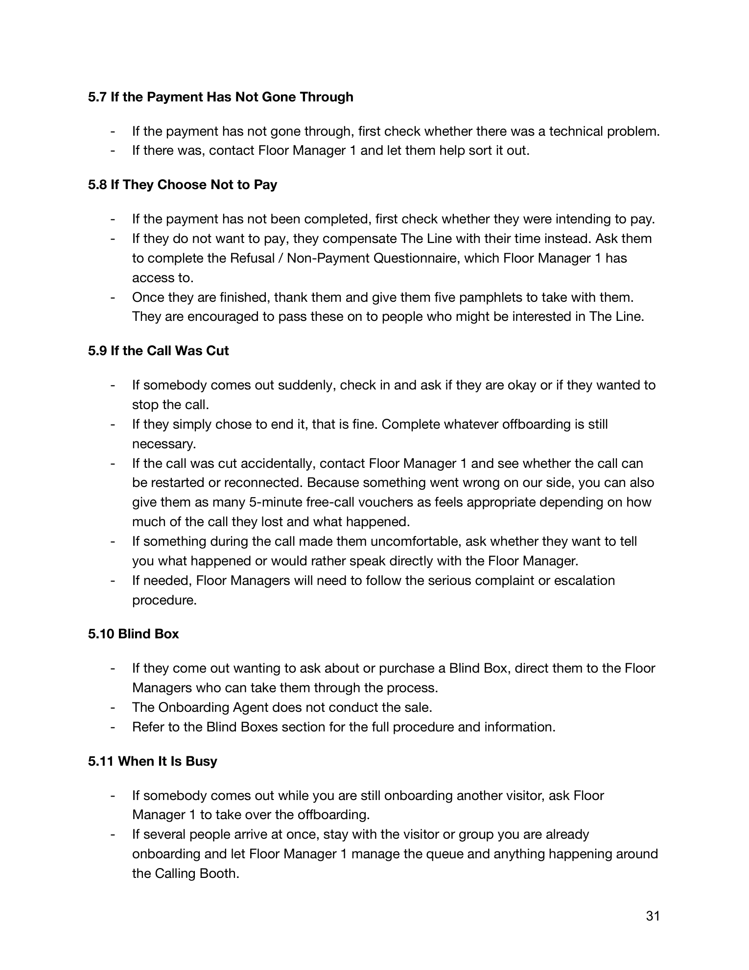 The Line manual, page 33 of 90.