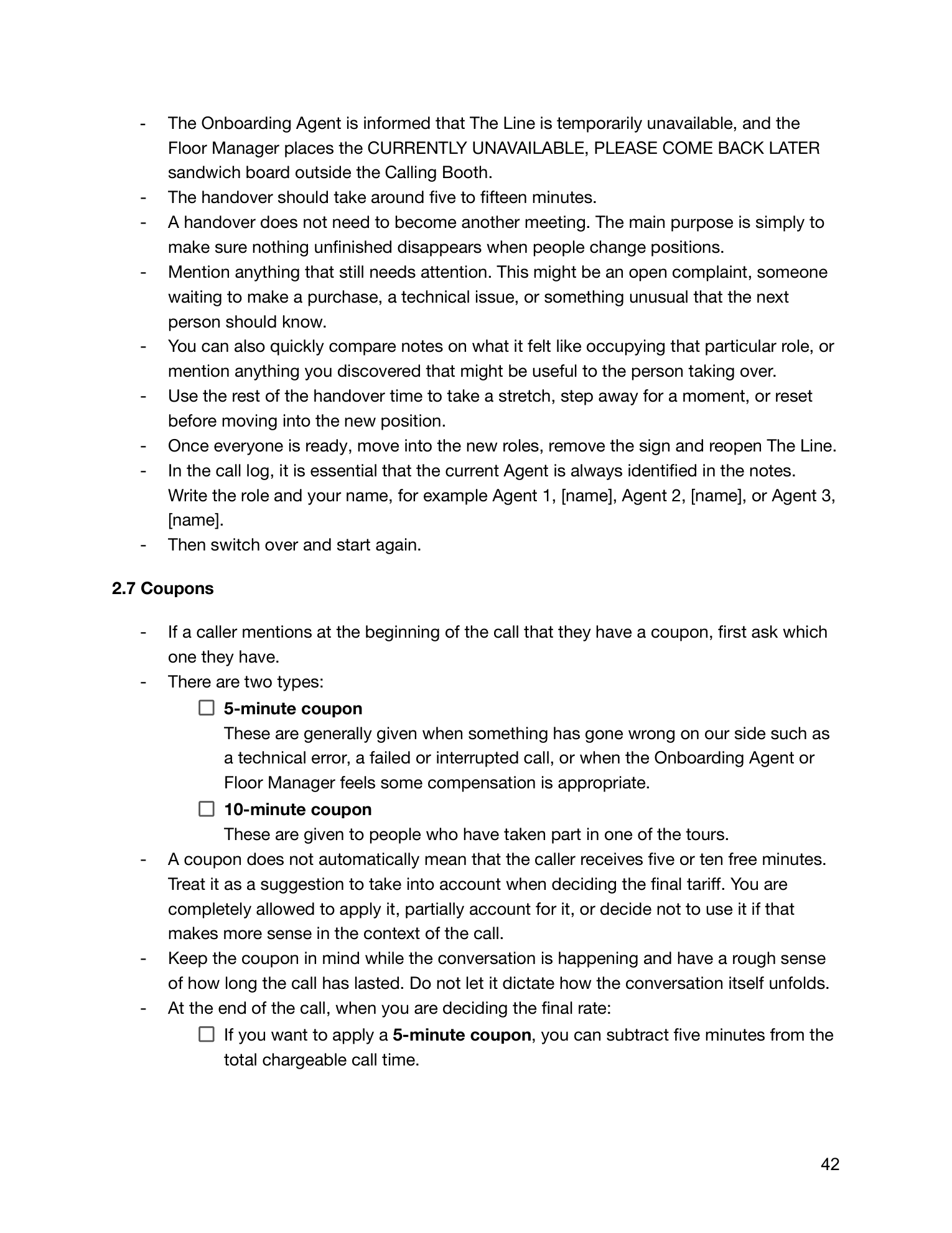 The Line manual, page 44 of 90.