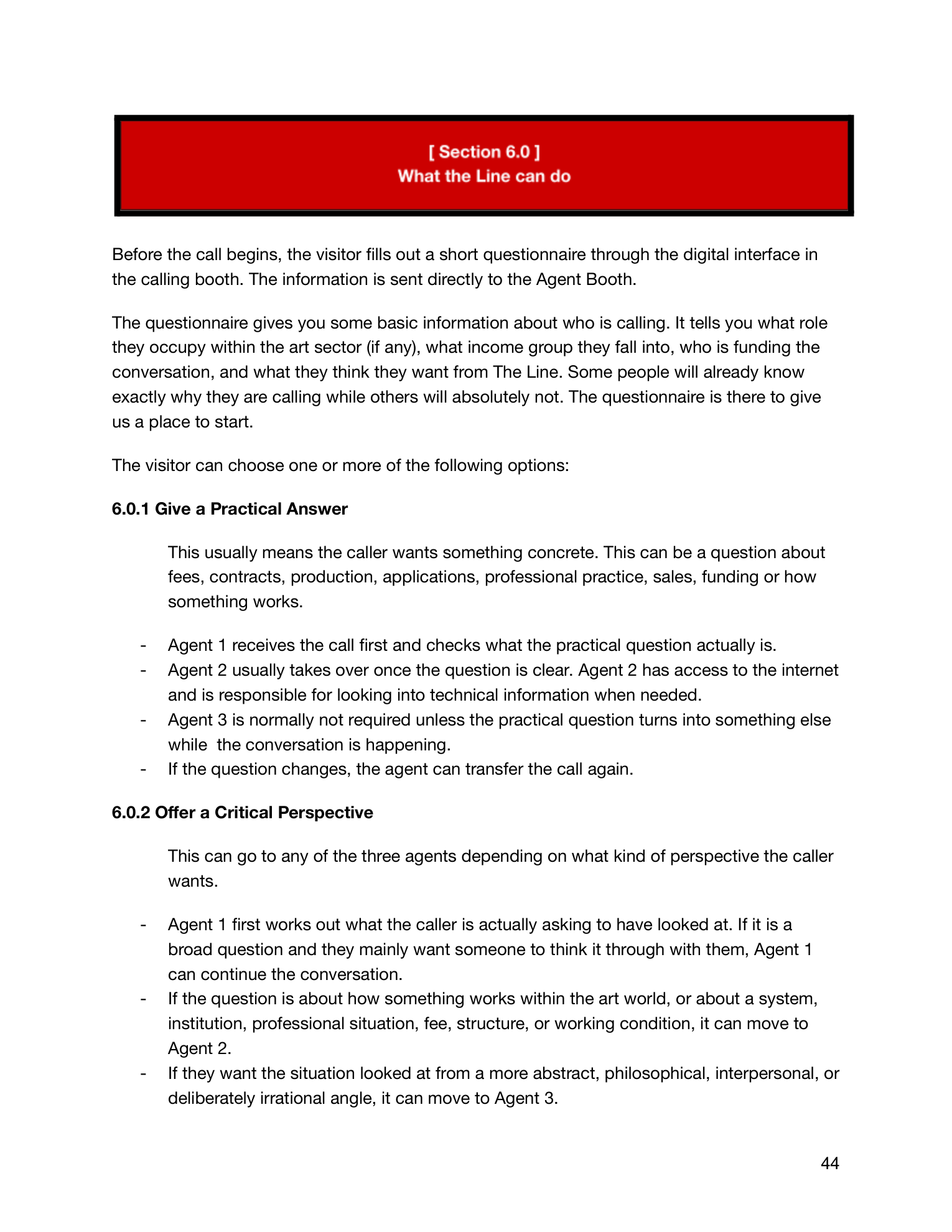The Line manual, page 46 of 90.