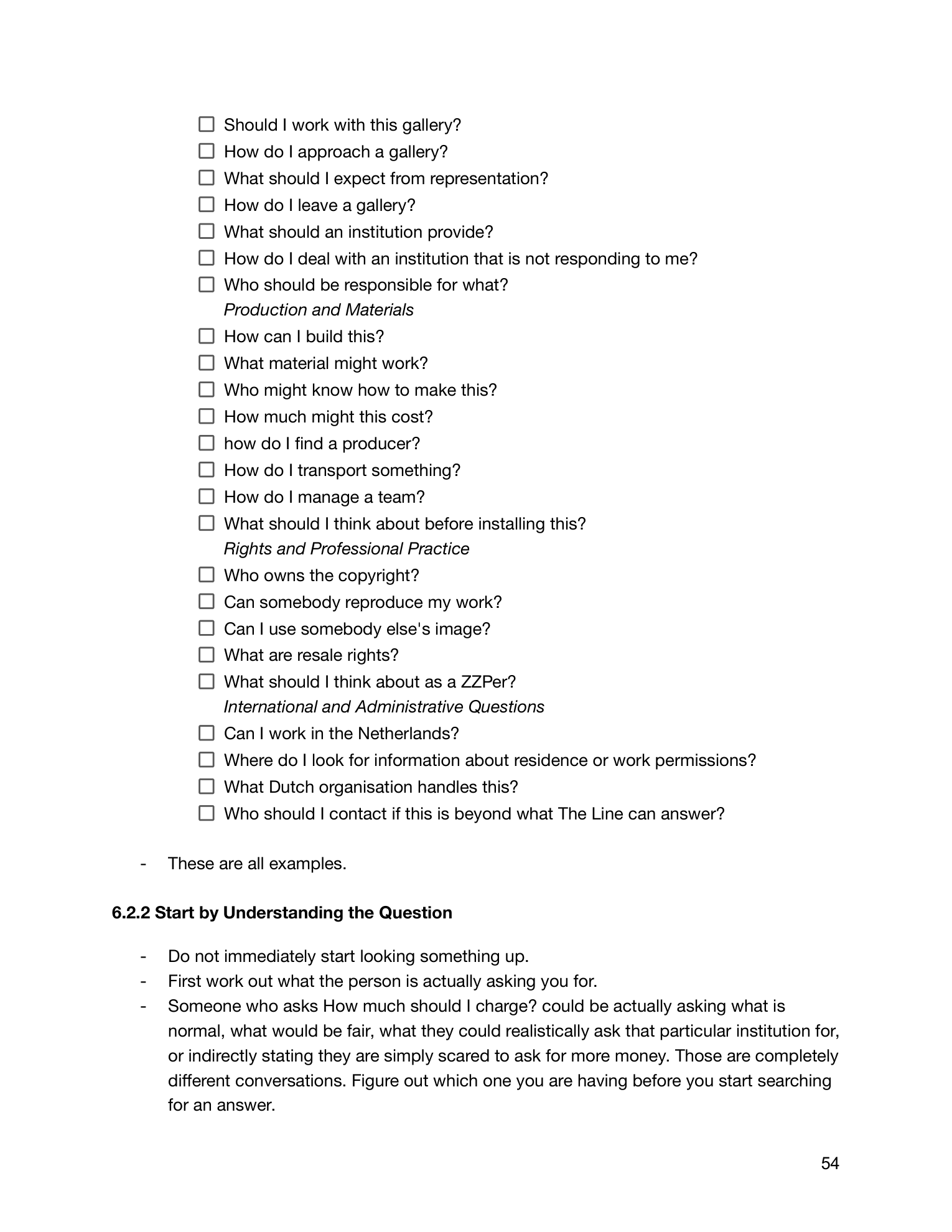 The Line manual, page 56 of 90.